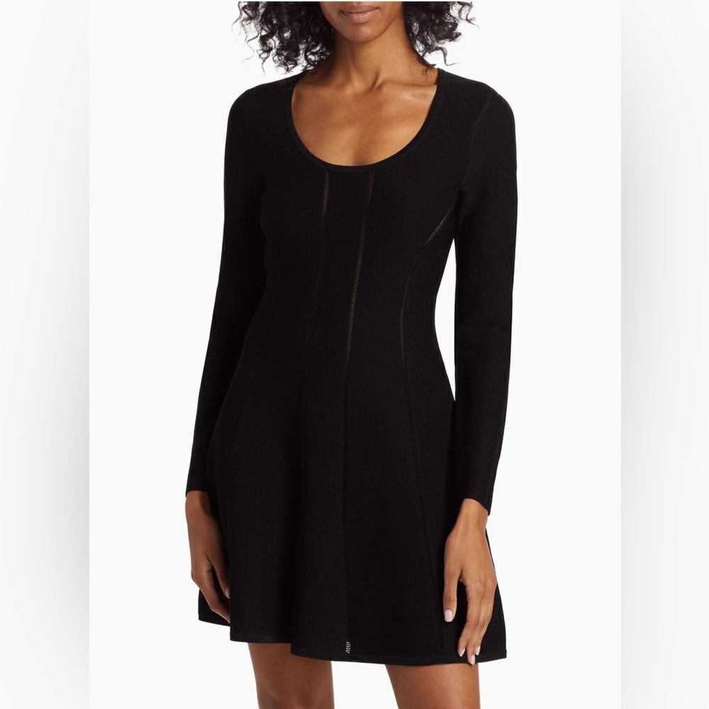 Zimmermann Luminosity Knit Paneled Minidress size 0/us size 4